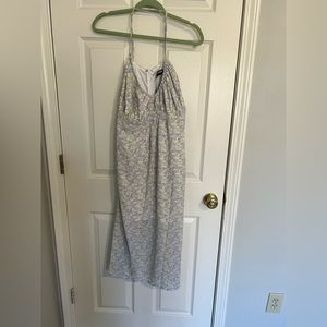 Missguided Maternity Floral MIDI Dress